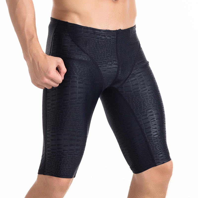 Swimming trunks men's five-point cross-border swimming trunks boxer quick-drying hot spring pants large size swimsuit men's swimming equipment