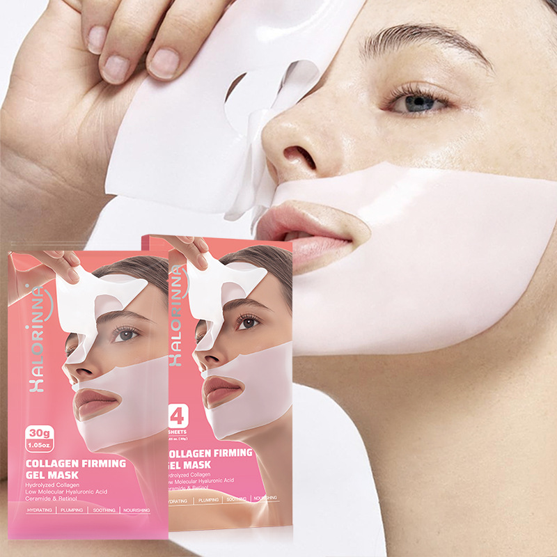 Cross-Border Exclusive Supply of Halorinna Collagen Peptide Firming Hydrogel Mask