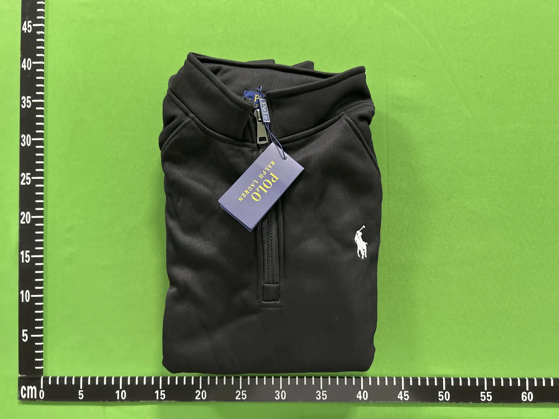 Polo Ralph Lauren Black Zip Neck Sweatshirt