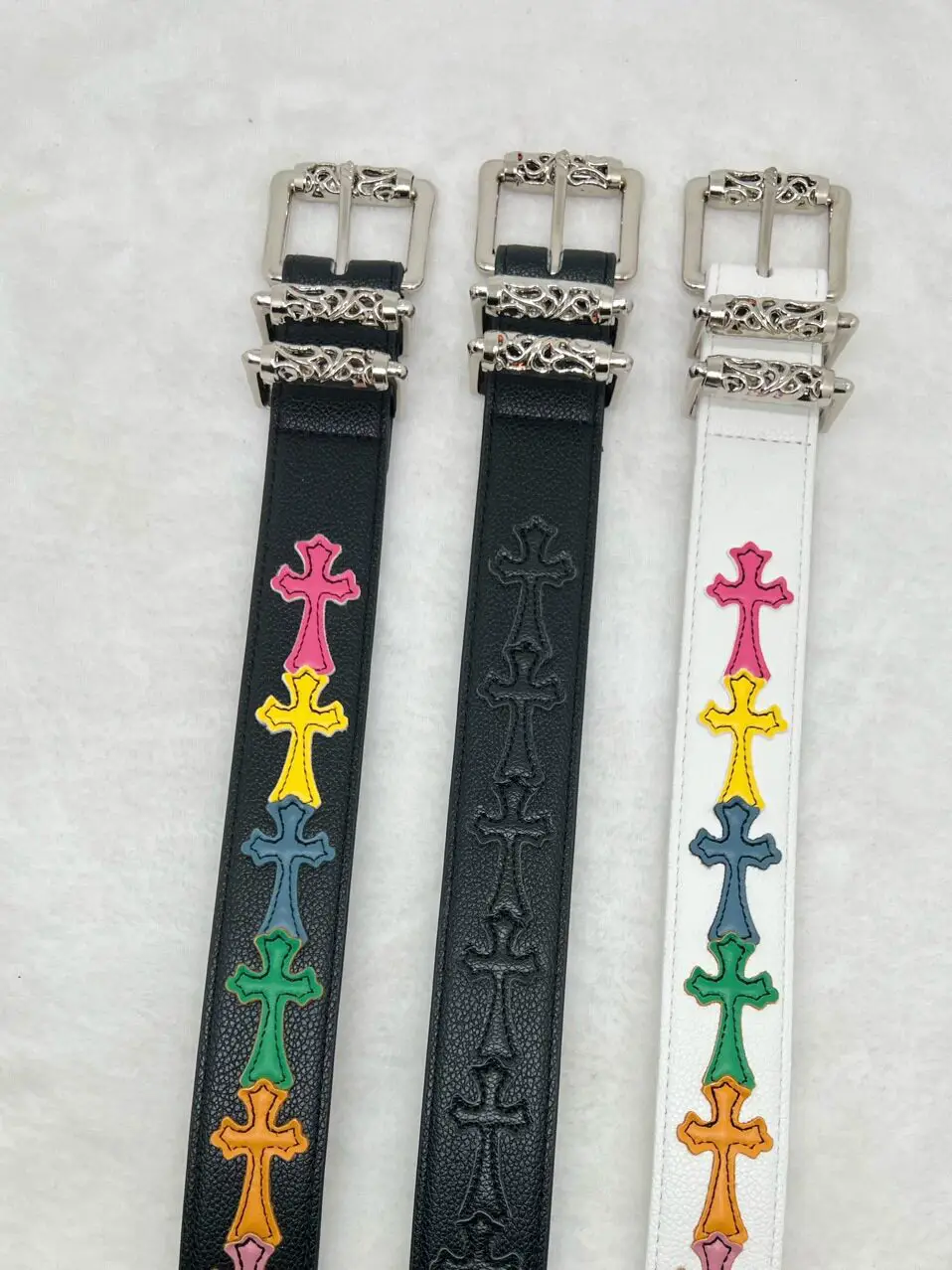 Soul collision lychee grain color Crowe new men and women literary youth belt retro fashion vine belt