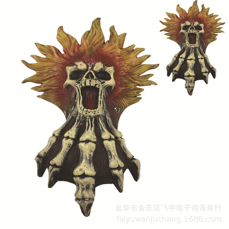 Halloween Horror Mask Wholesale Devil Grimace Grimace Screaming Funny Scary Trick Skull Mask Props