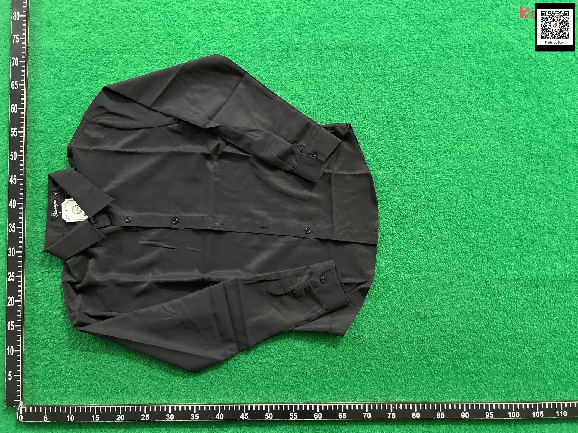 Black Long Sleeve Shirt Men's Loose Pure Color Shirt
