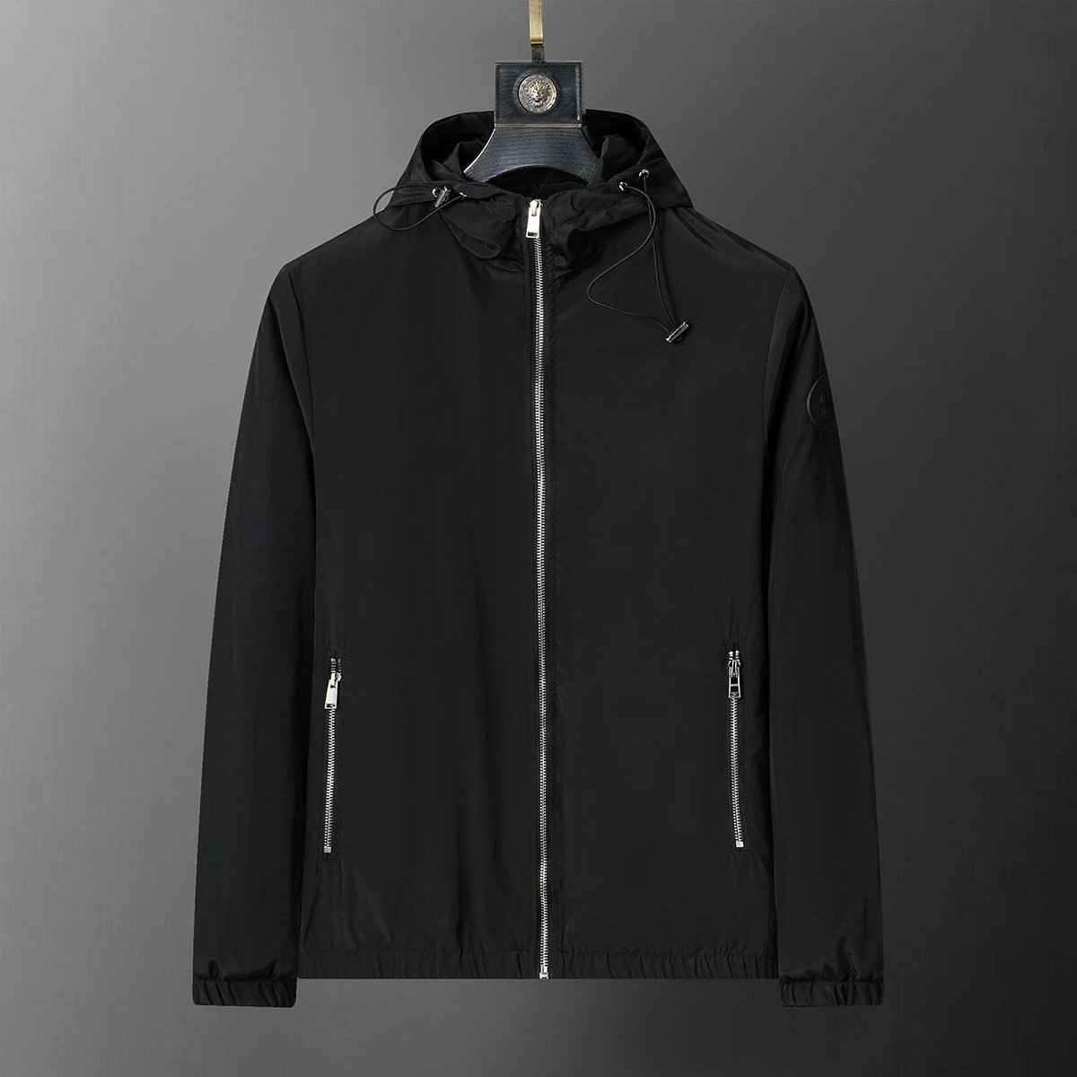 Fall Hooded Jacket Menswear Sport Fitness Jacket
