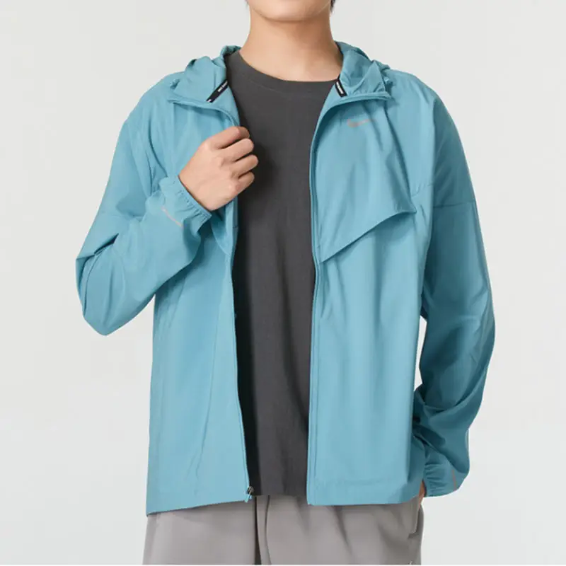 Nike Men's Wear 2024 Level 5 New arrival Hooded Zipper Training Running Athleisure Outwear Da0002