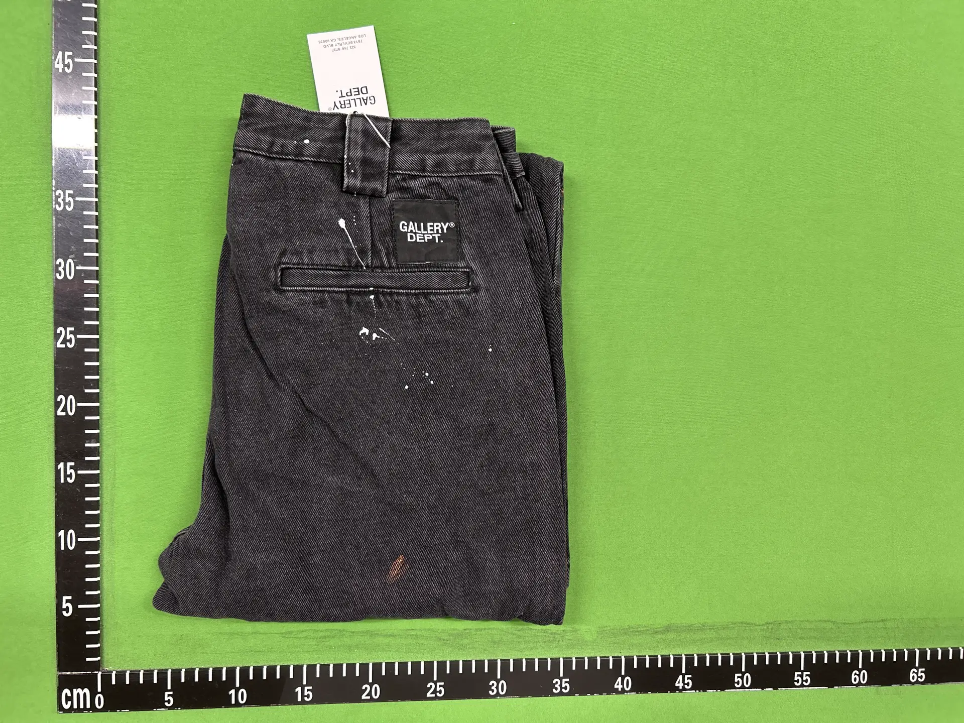 Trendy casual loose-fitting men's and women's jeans patchwork