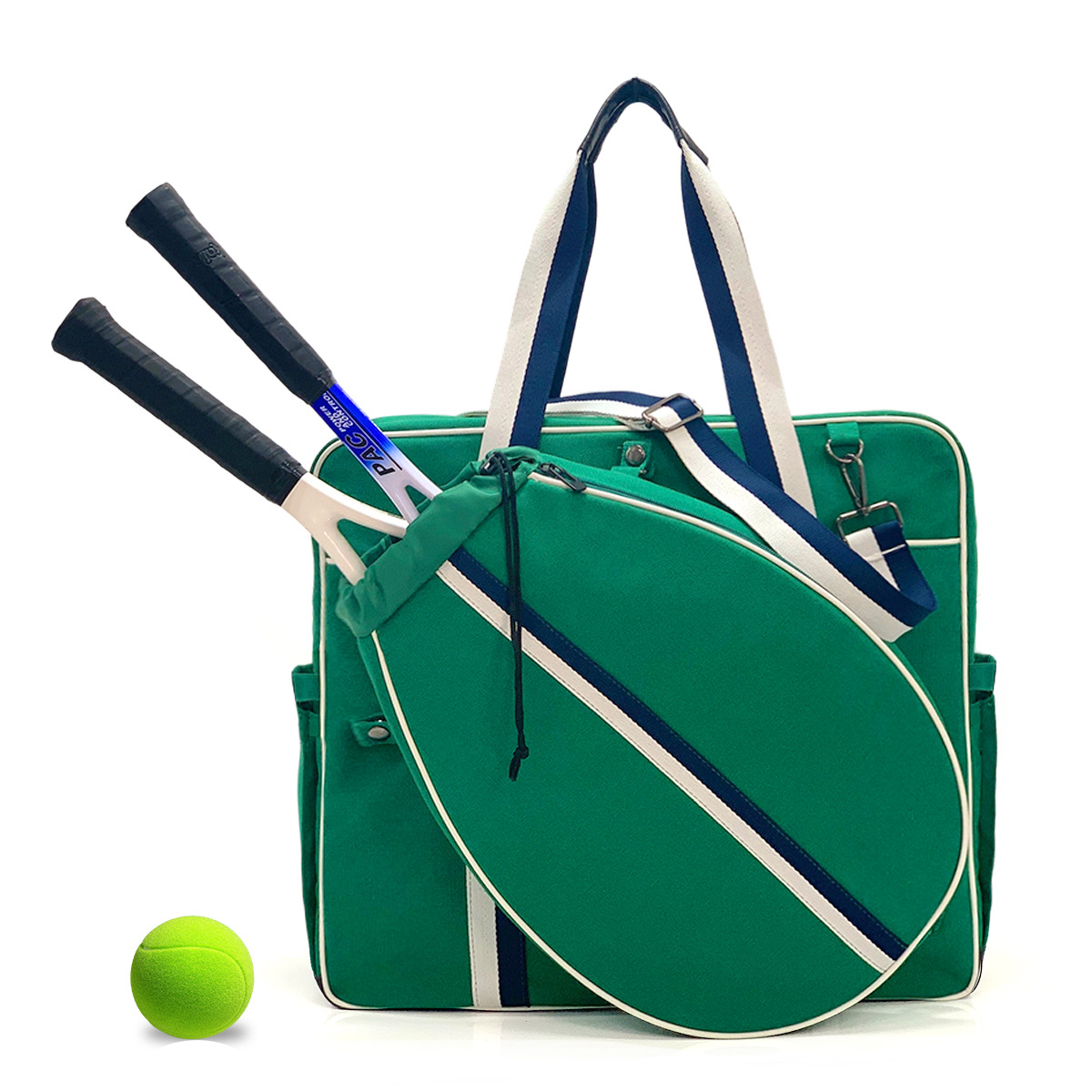 Professional Customized Sports Bag Canvas Badminton Racket Bag Pickleball Racket Bag Tennis Handbag Tennis Racket Bag