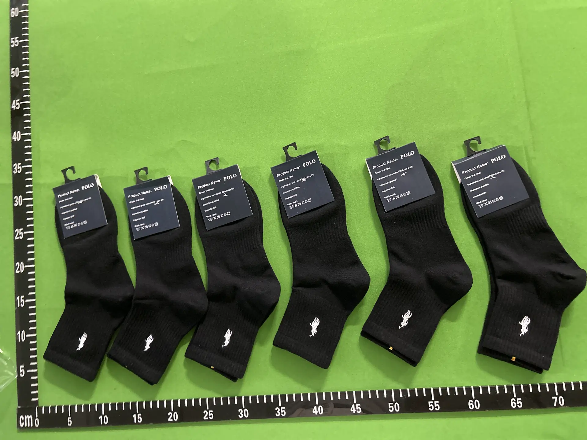 Polo Socks Black