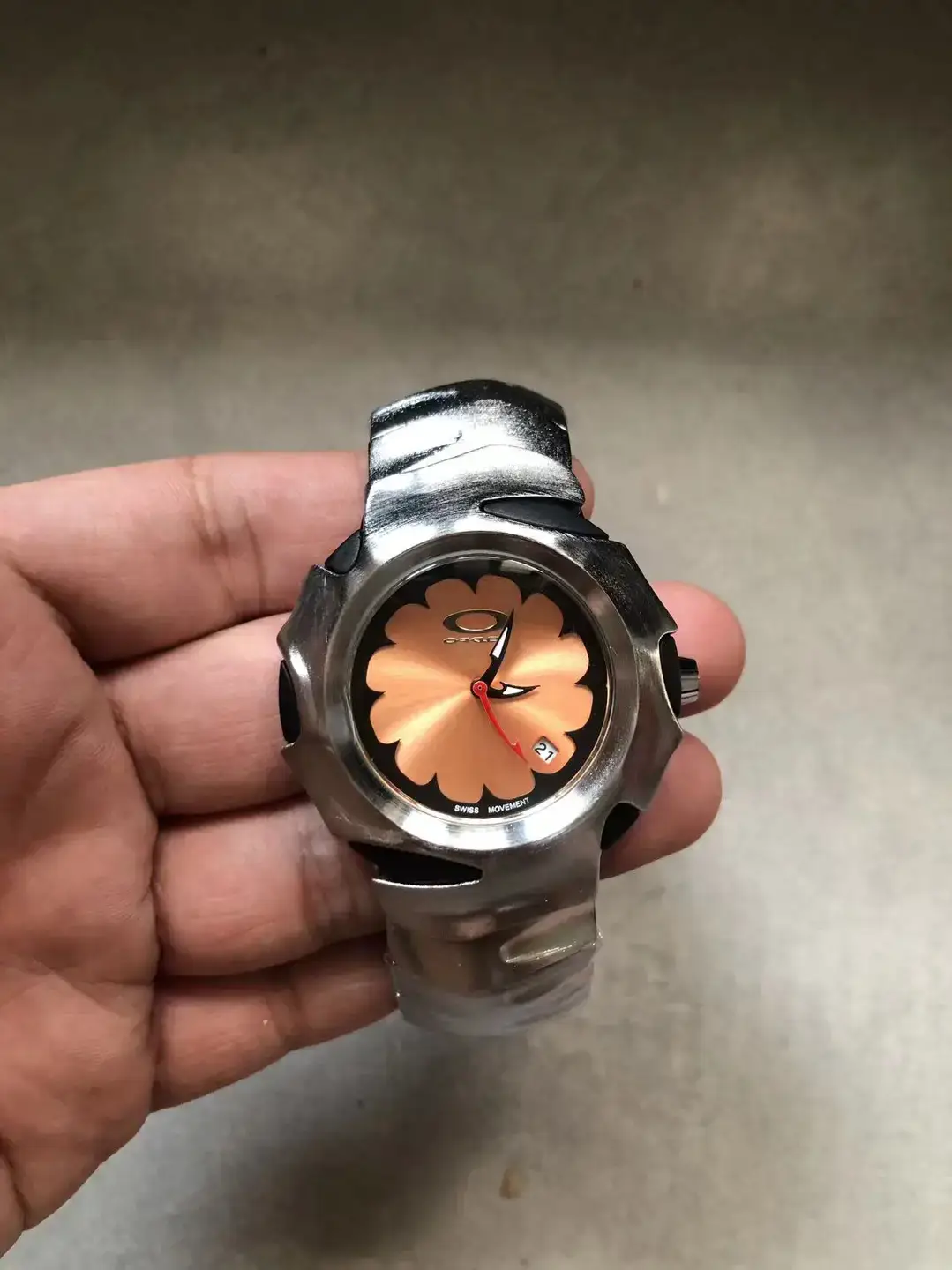 Richtramp Original Y2K Irregular Blade High-Fashion Trendy Vintage High-End Futuristic Design Watch Wristwatch