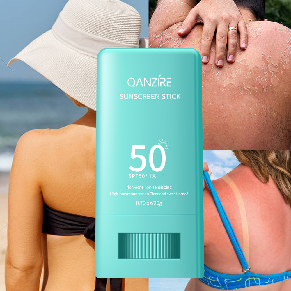 Cross-border full English sunscreen stick Sunscreen stick SPF50 isolation protection UV protection sunscreen cream
