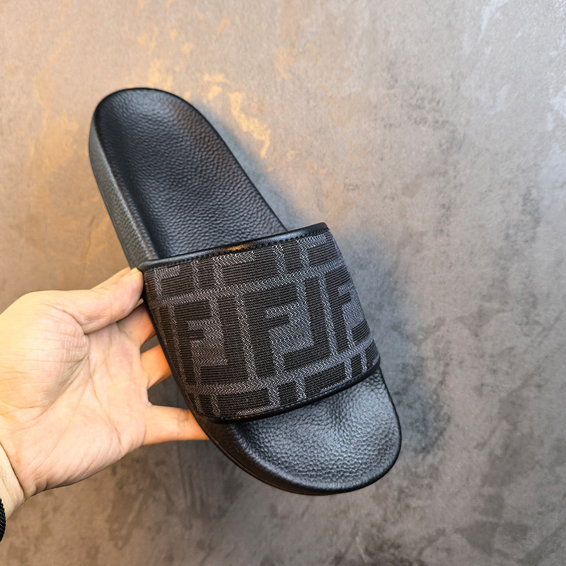2026 Factory New European and American Style Men's Slippers, Southeast Asian Cambodian Style, High-Quality Wholesale High-End Sandals QC-foto från 1688 på Qualit.ly
