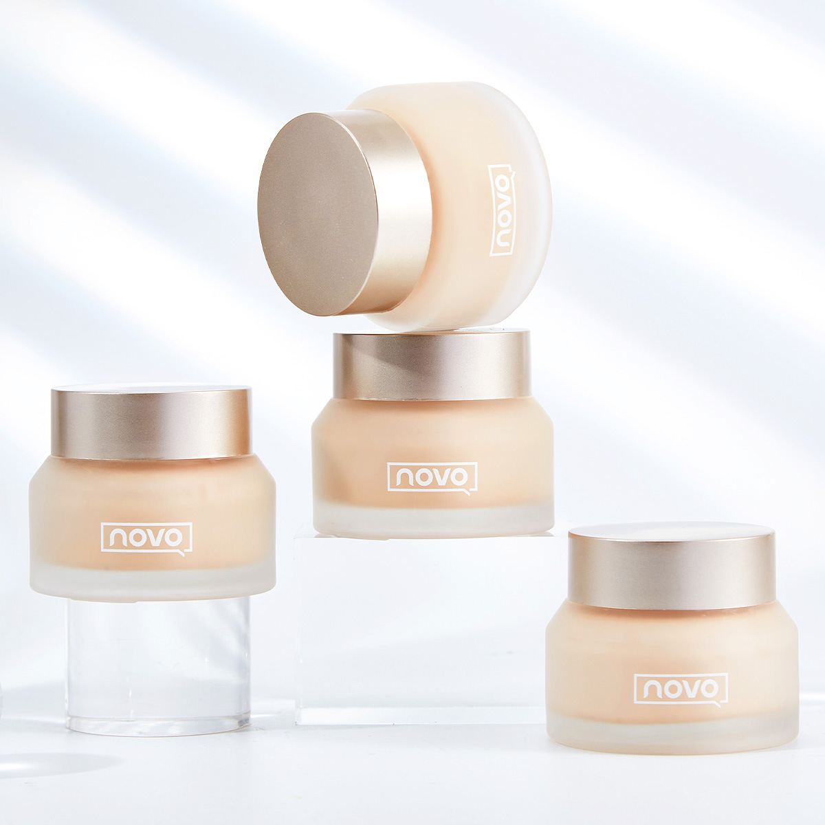 Novo Luxury Pet Soft Light Foundation Cream Moisturizing Student Party Affordable Foundation