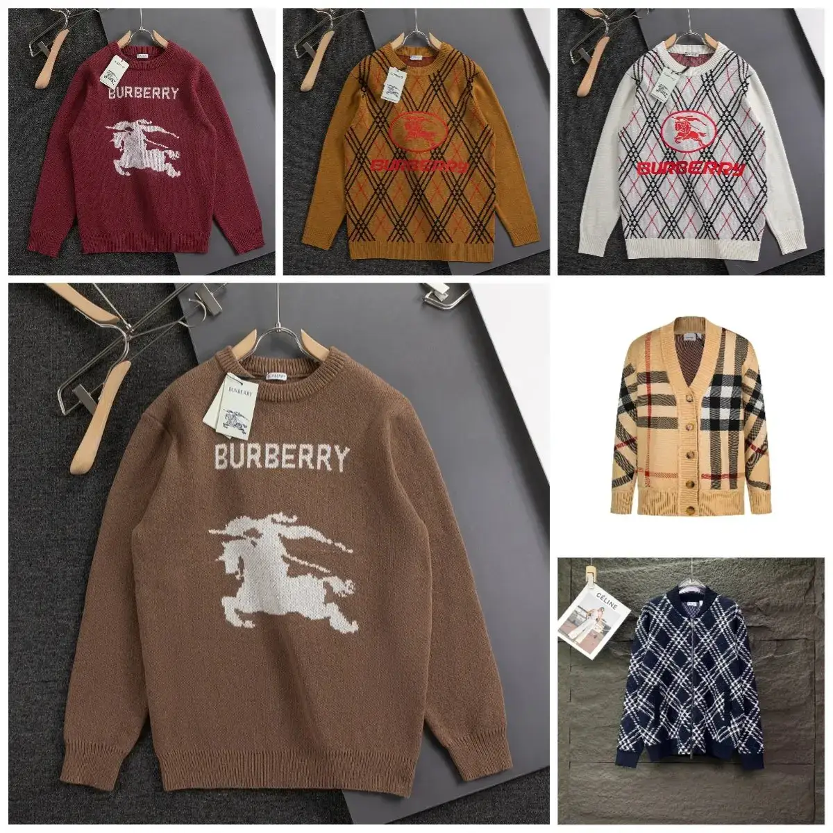 Burberry sweaters and cardigans