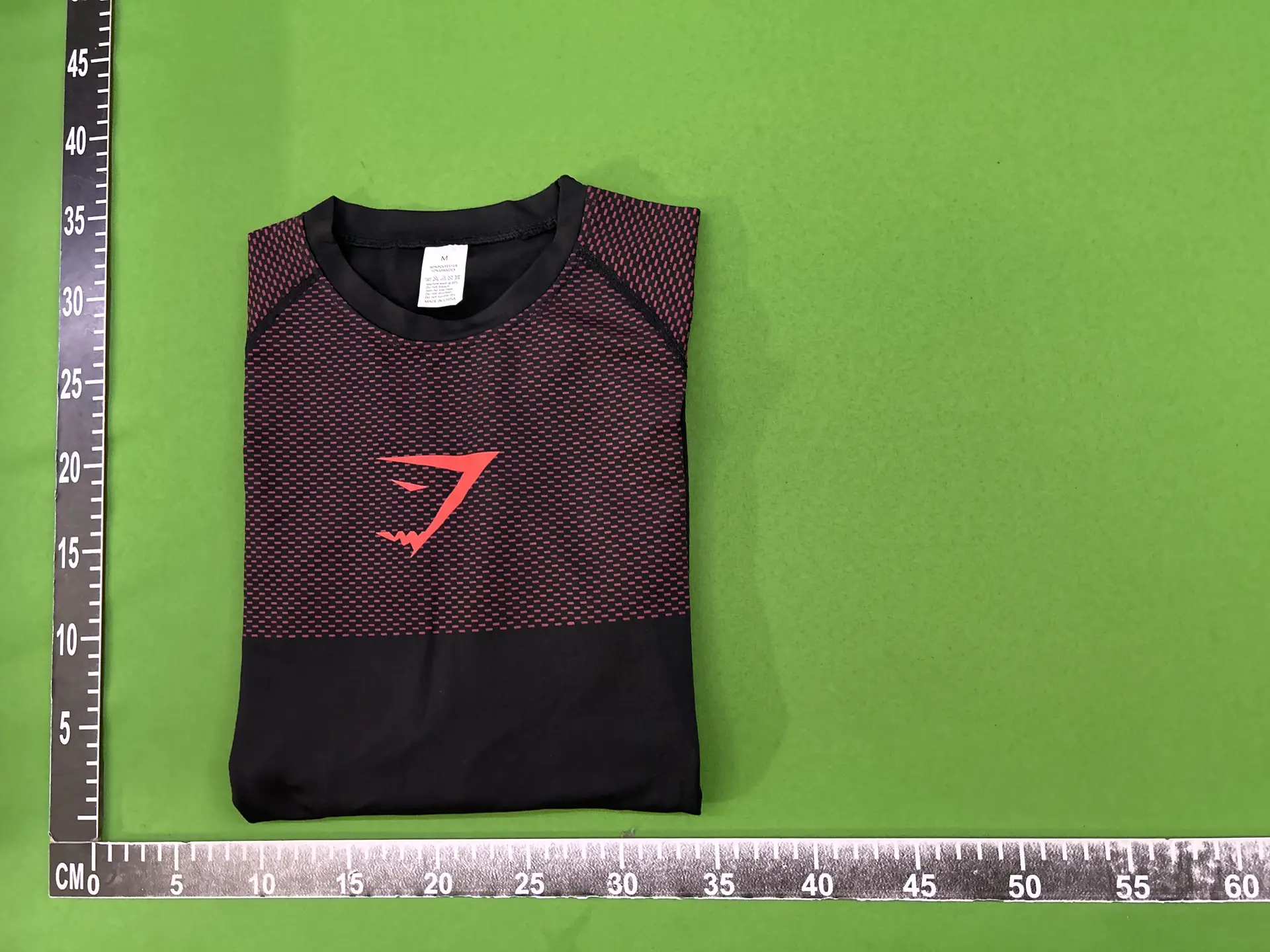 Gymshark Training T-Shirt Black Red