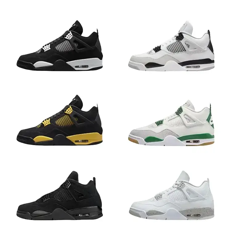 Air Jordan 4 Retro Black White