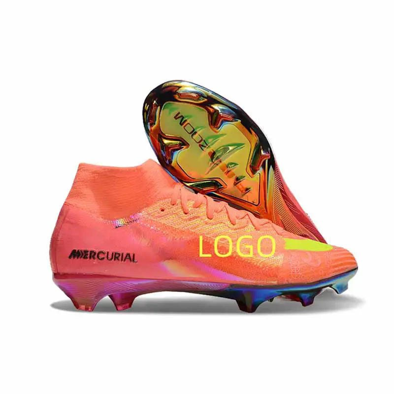 Putian factory wholesale professional game plating outdoor new assassin 16 high top FG spikes men and women soccer shoes