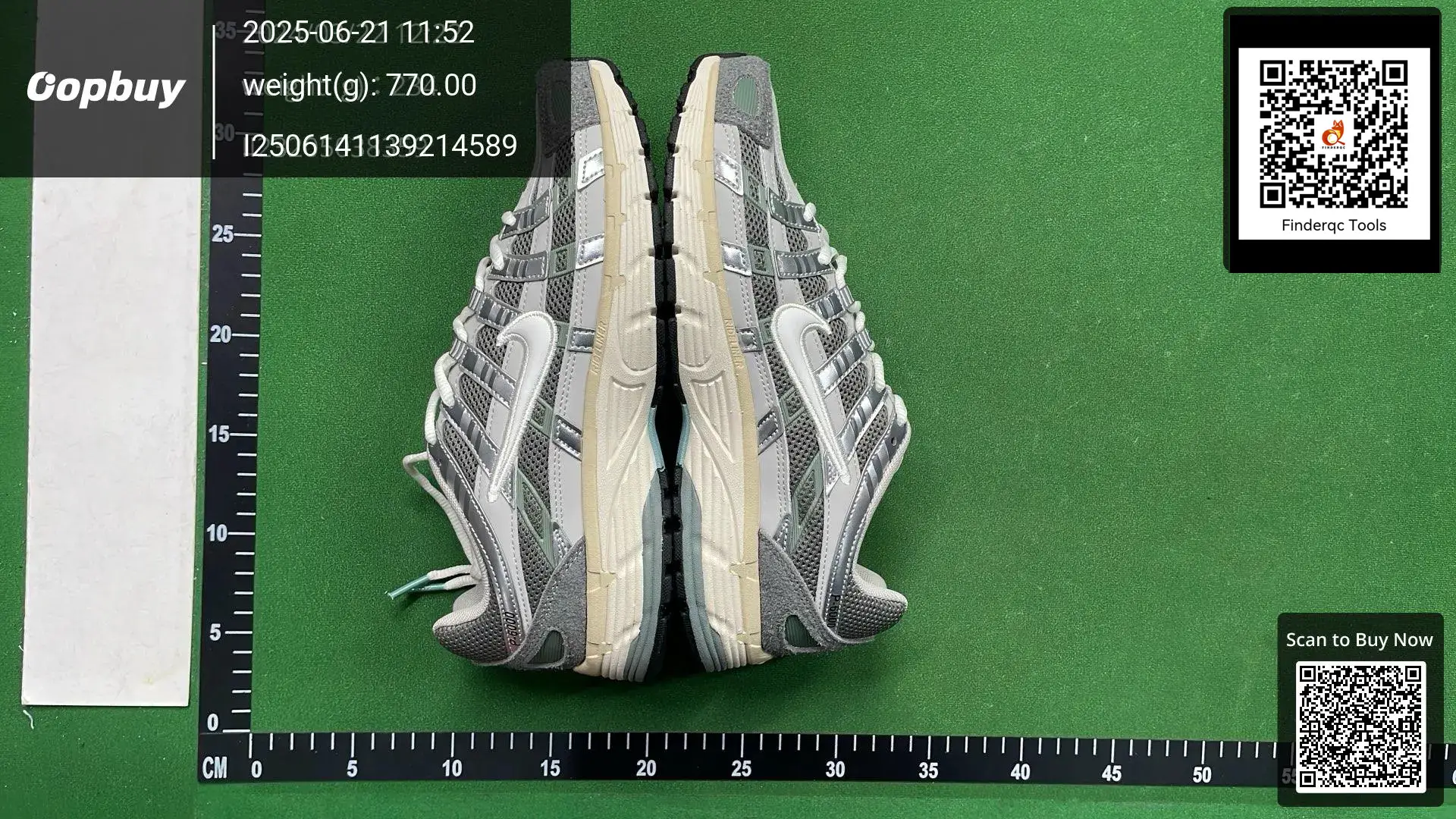 Nike P-6000 Black White