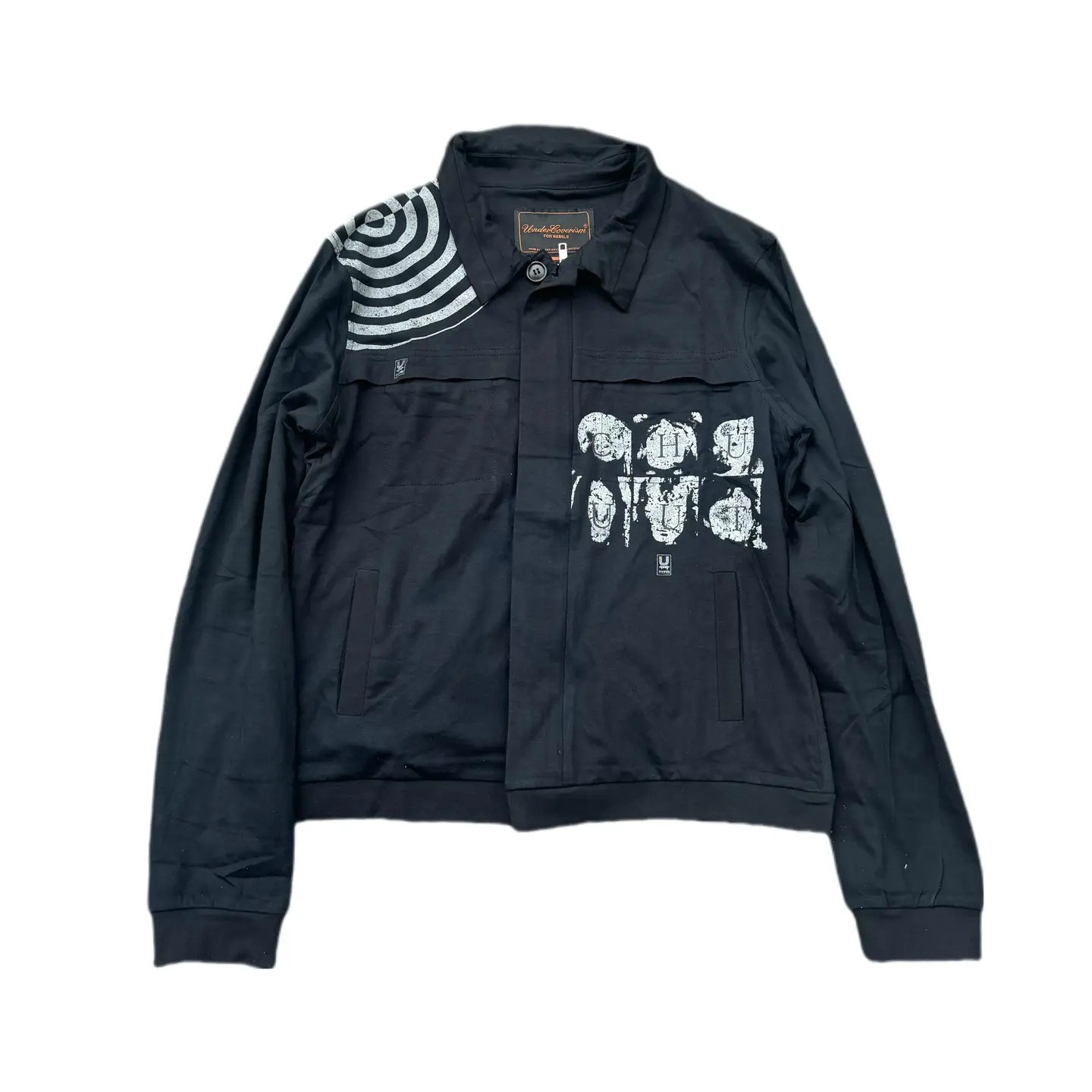 Undercover 06Ss t Period Six-Fold Personality Swirl Print Jacket