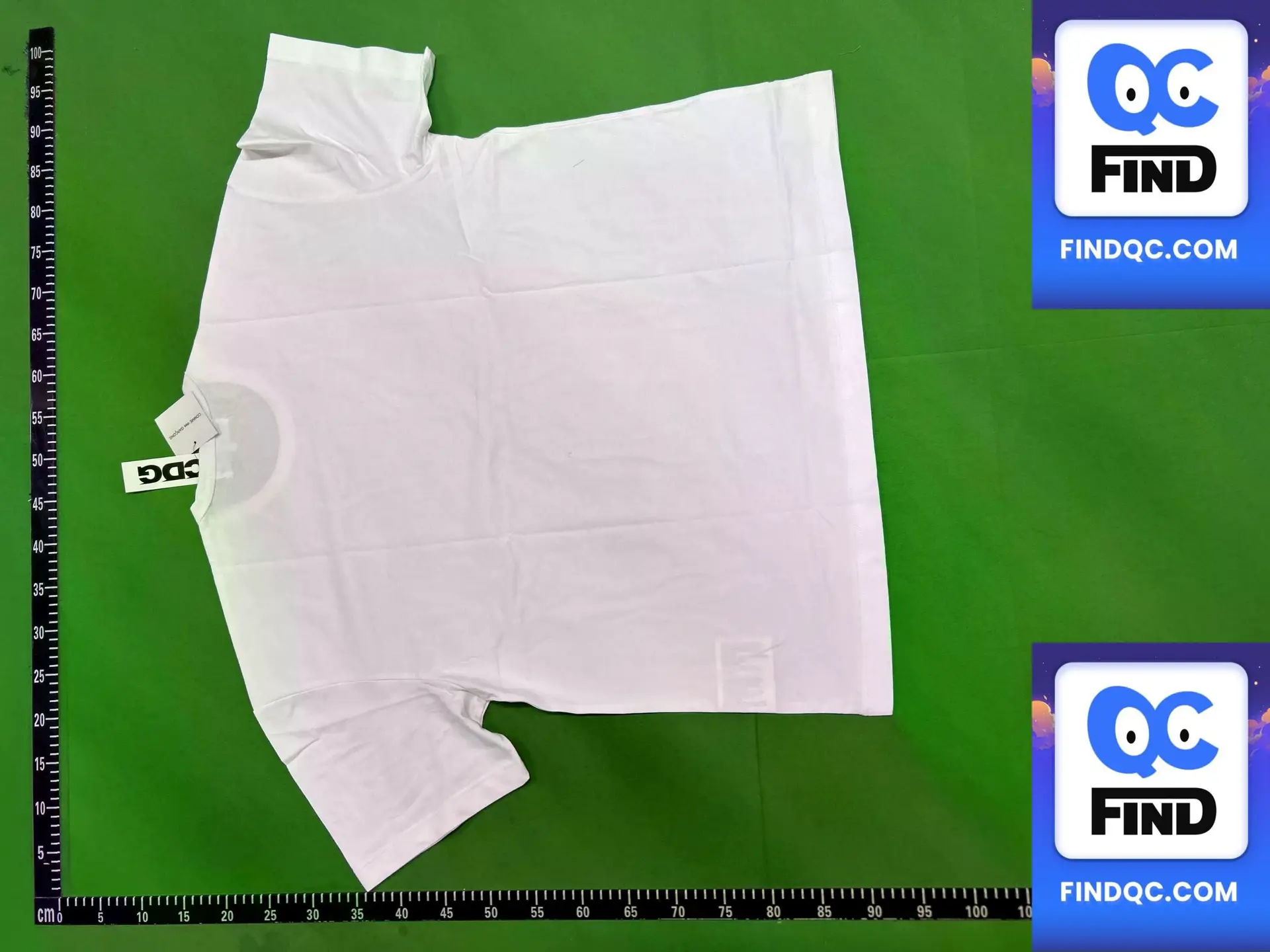Three fold letter T-shirt