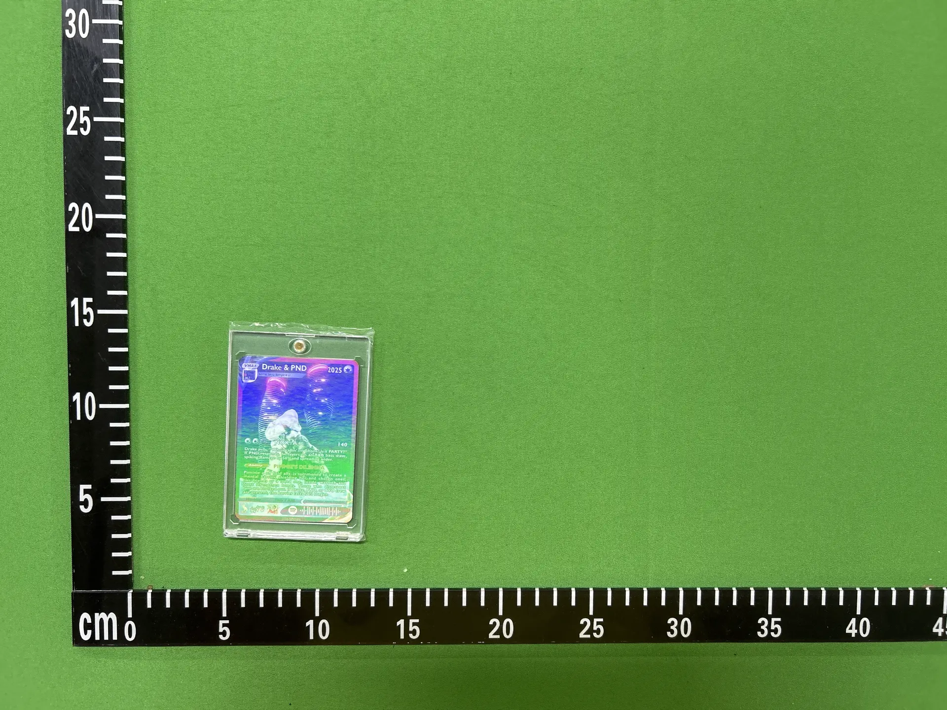 Homemade Rap Rnb Character Flash Card Travis Scott Mini Card Pokemon Holo Card