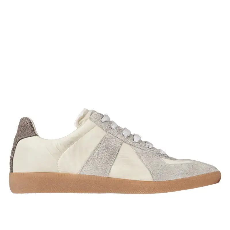 In-Stock Patchwork Men's Casual Shoes 2025 Cross-Border Spring New Low-Heeled Trendy Shoes Retro German Training Shoes for Men and Women Couples