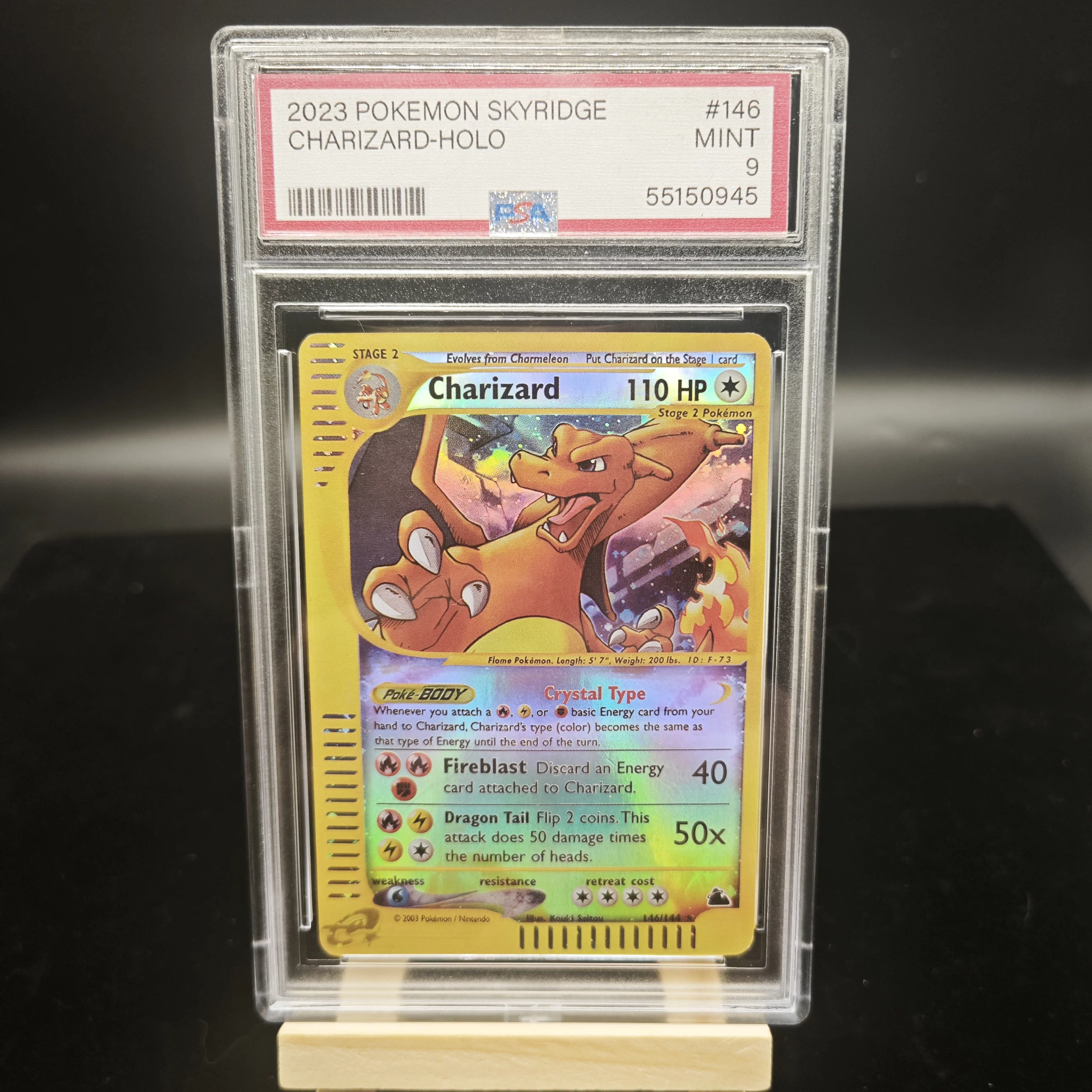 DIY Ptcg Pokémon Card Japanese Version Charizard Collectible Card Meal Replacement Card Boys' Toy Gift