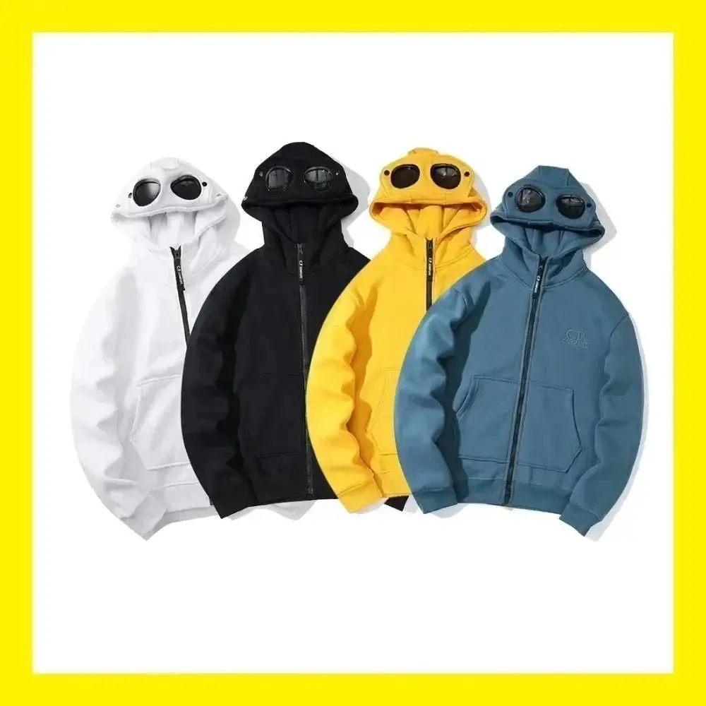 LB-01 Round Spectacle Lens Hoodie Sweatshirt