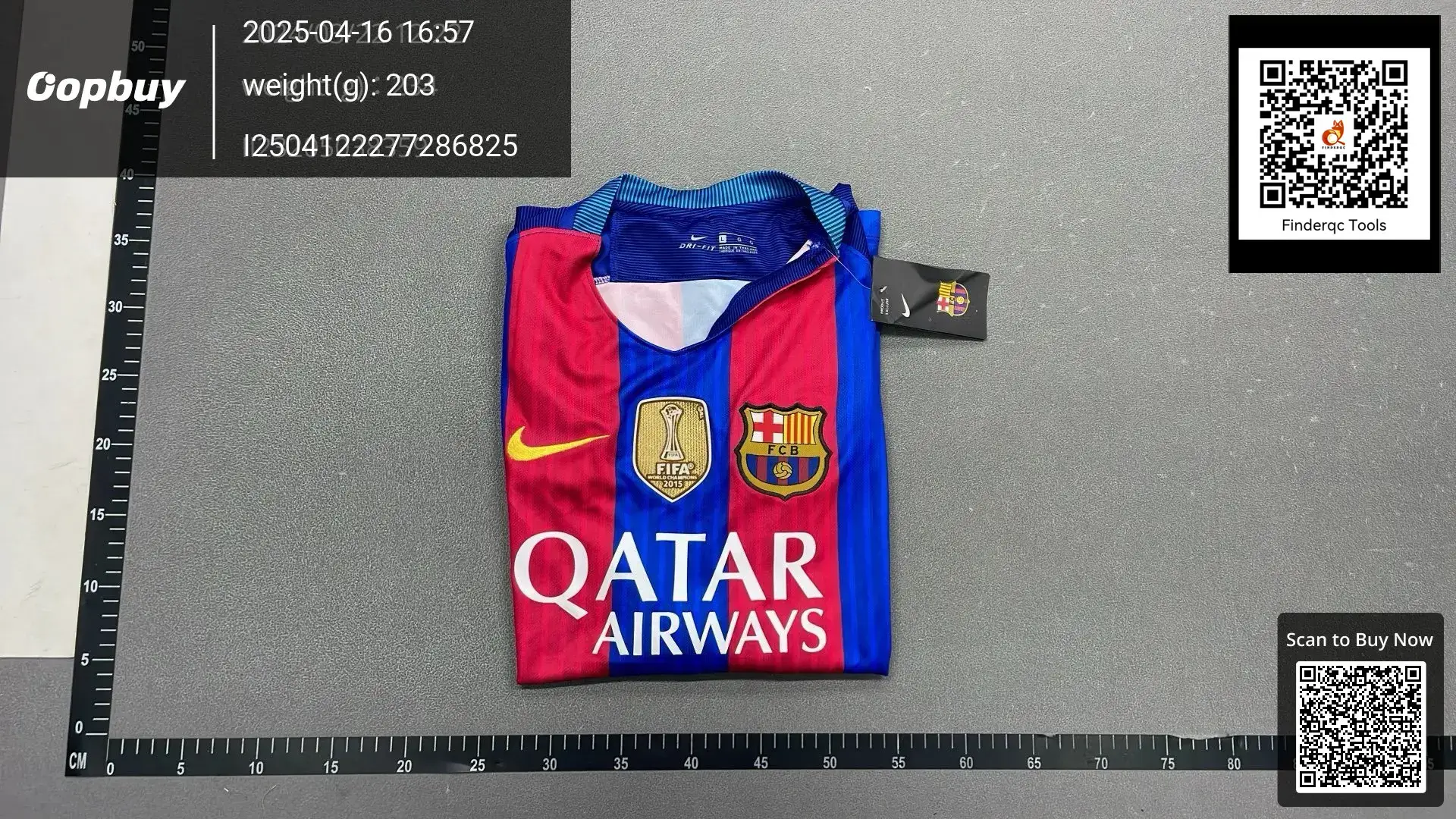 16-17Barcelona Barcelona Jersey Retro Commemorative Edition Messi Neymar Suarez Football Clothes Wholesale