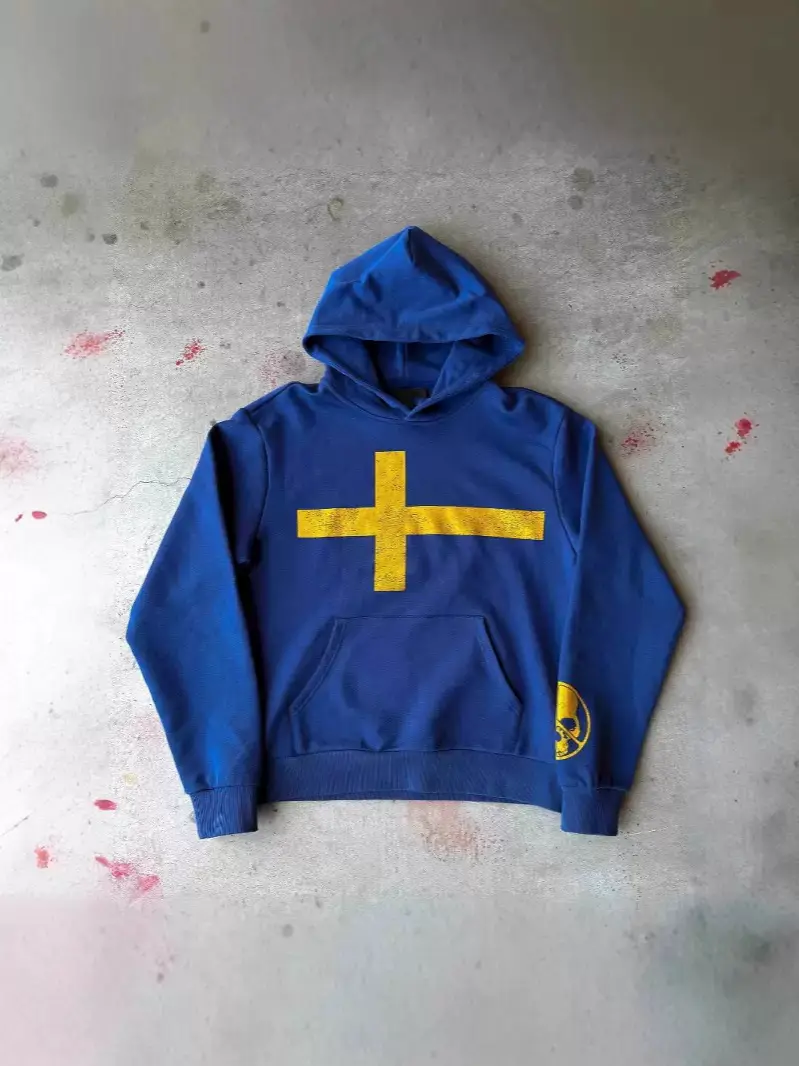 European and American cross-border new fashionable versatile loose casual hooded sweatshirt women's letter printed long sleeved top