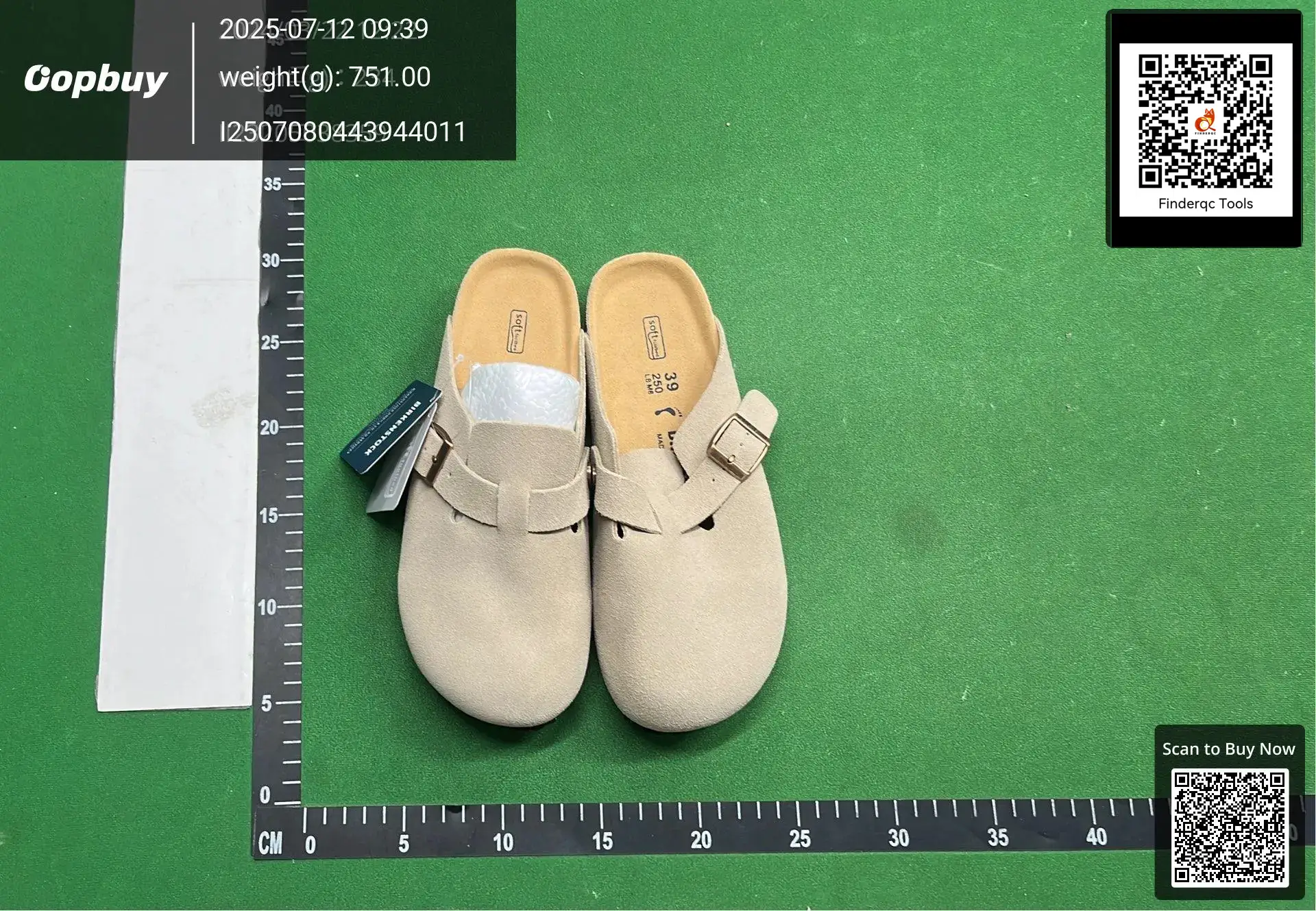 Birkenstock Boston Suede Taupe