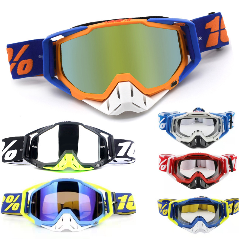 Spot PITSCOTTFOX 100% motocross goggles outdoor riding glasses ski helmet goggles photo QC de 1688 sur Qualit.ly