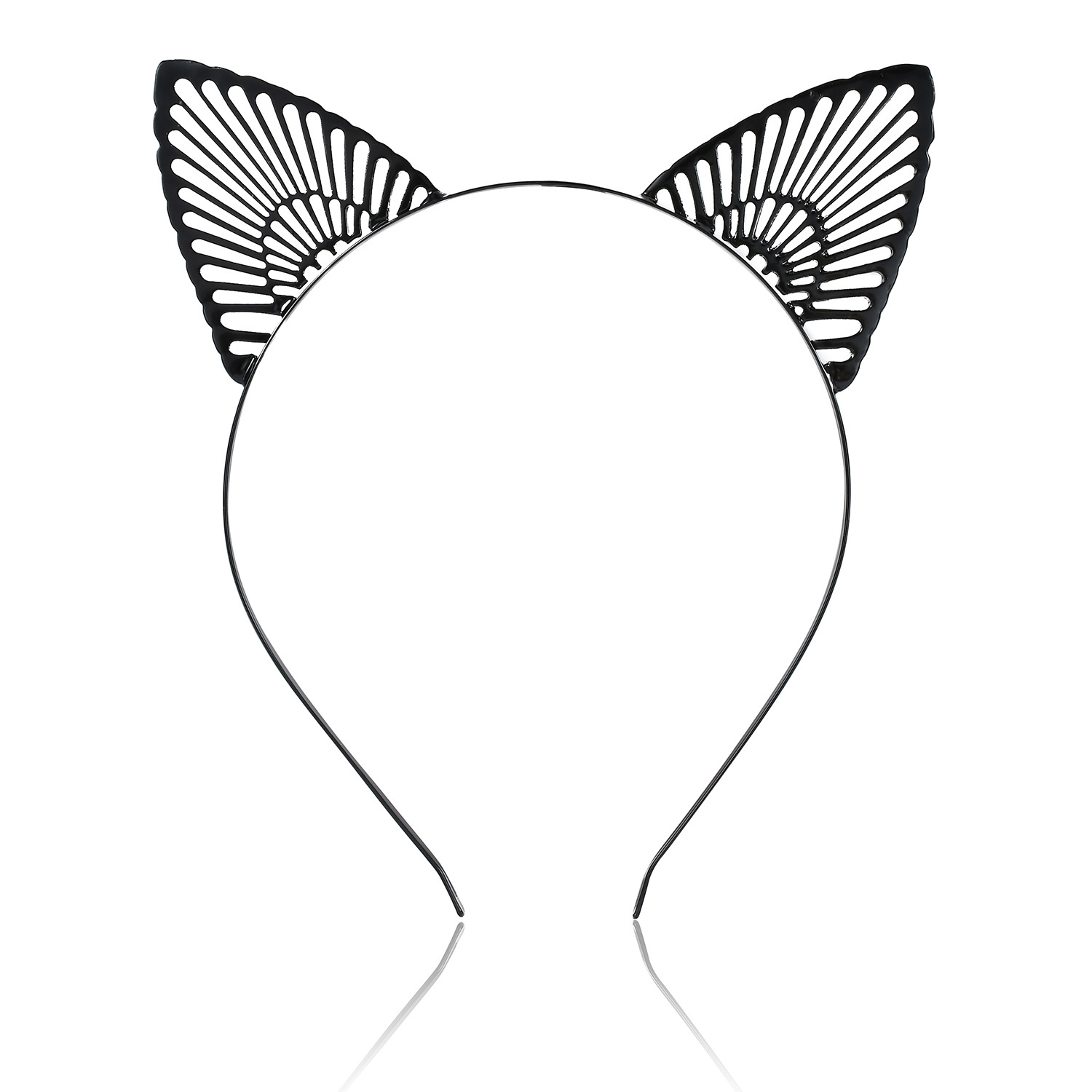 Kazhatong European and American Fashion Bachelor Party Metal Cat Ear Hairband Headwear Hairwear Headband Christmas Gift