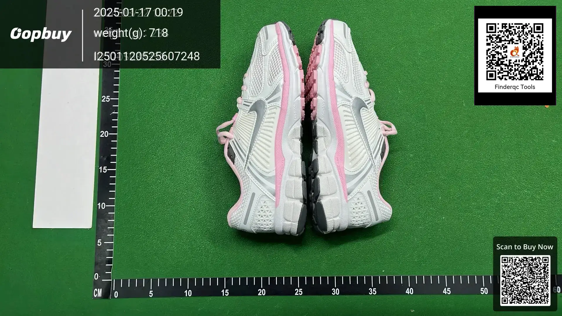 Nike Zoom Vomero 5 White Pink Women's Running Shoes