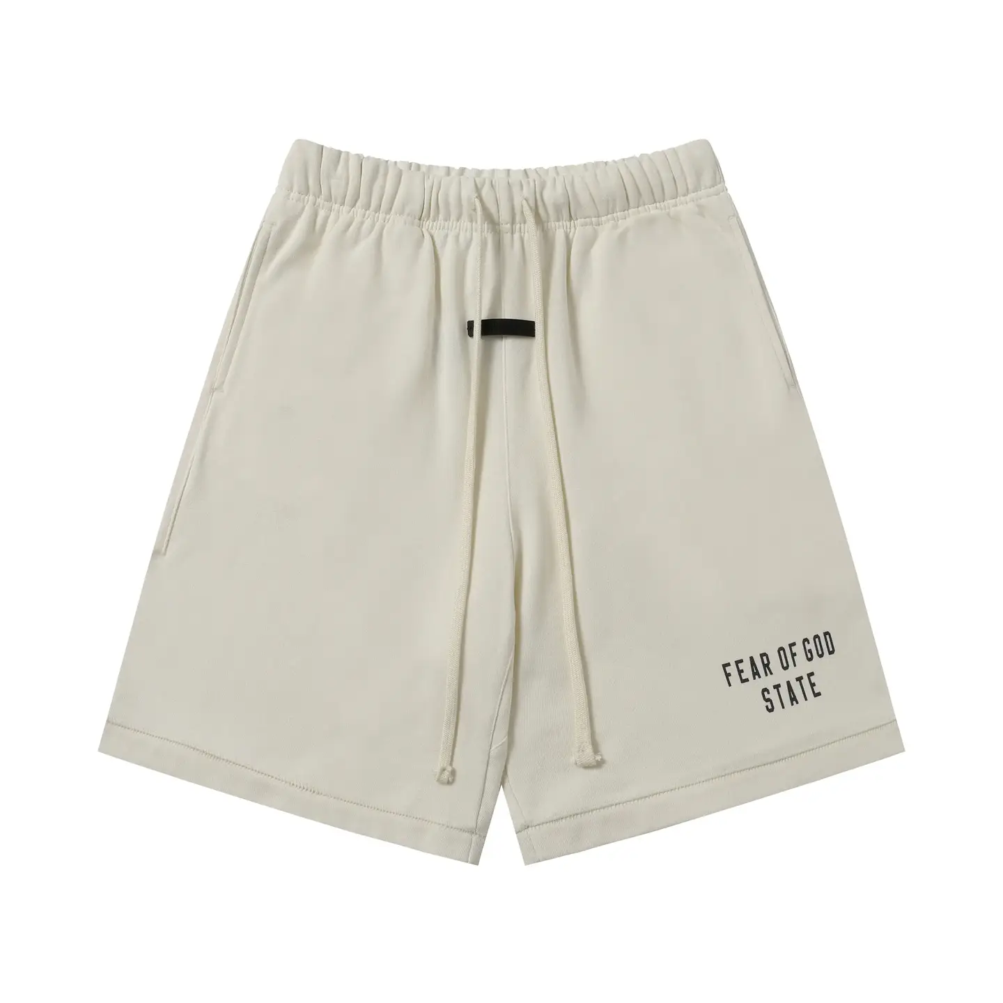 New arrival Fog Multi-Line Essentials letter Print High Street Men and Women Loose Short Sleeves T-Shirt Casual shorts Suit
