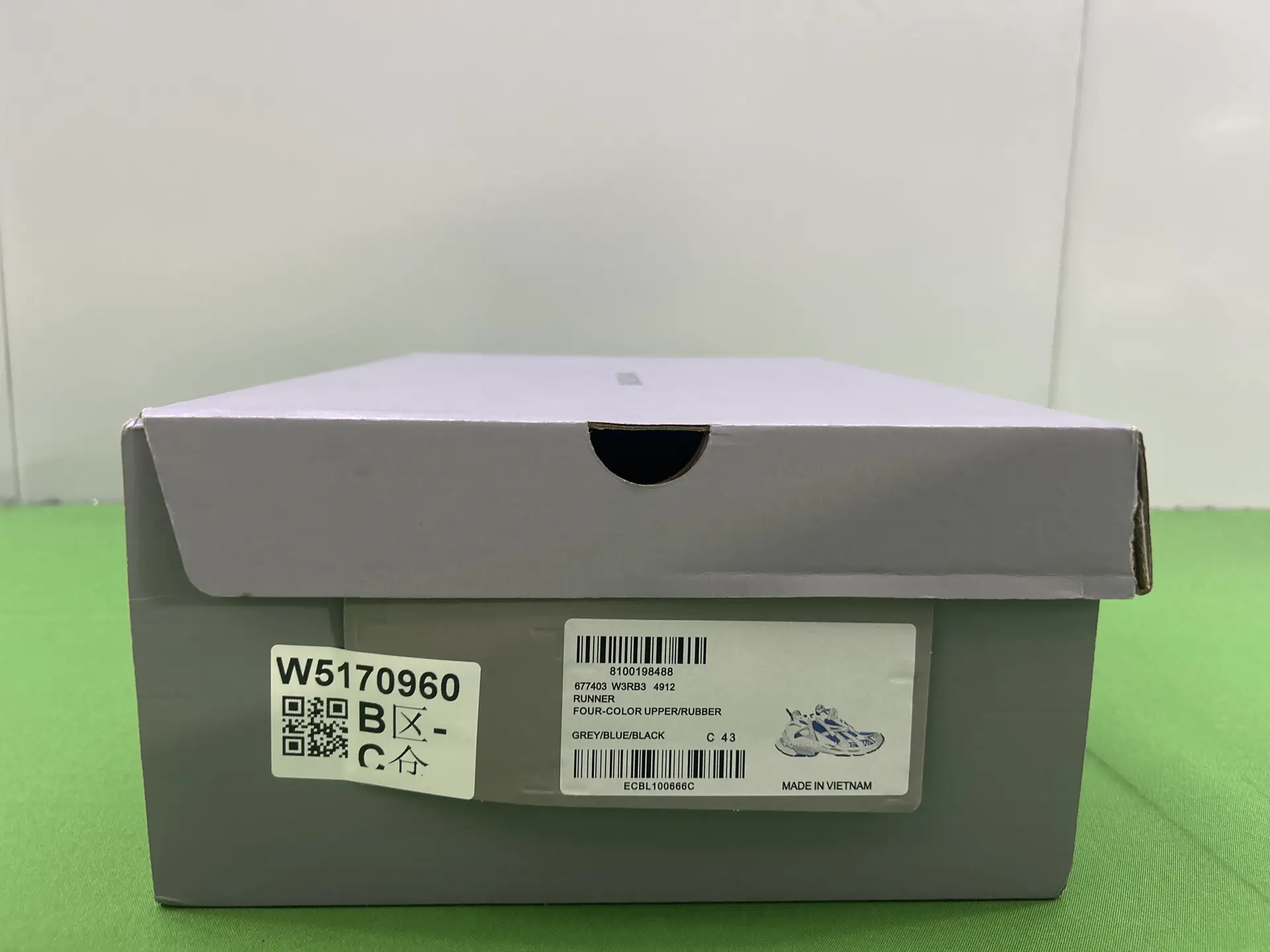 Balenciaga Runner Grey Blue Black