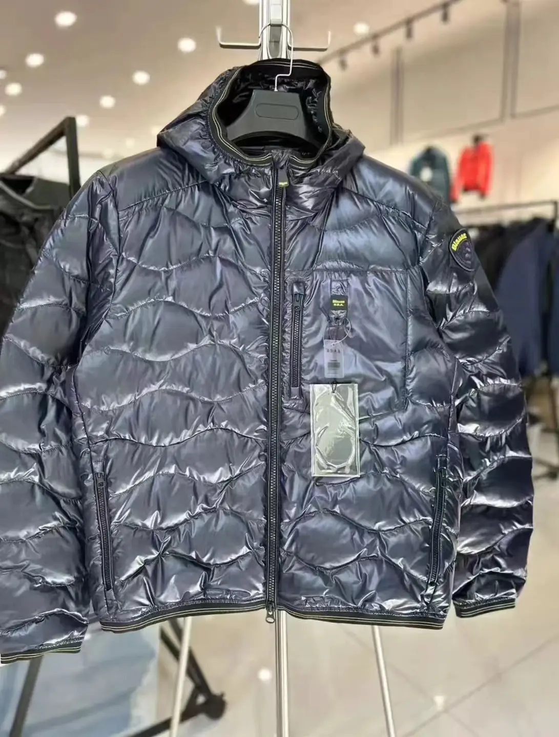Blue Color Yu Velvet clothes