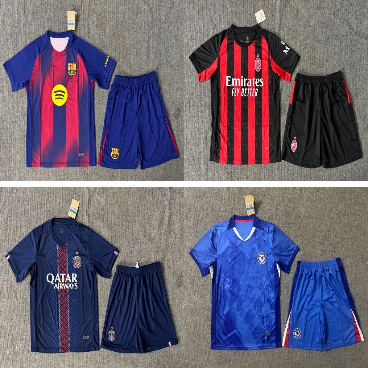 AC soccer uniform Foto QC de WEIDIAN na Qualit.ly