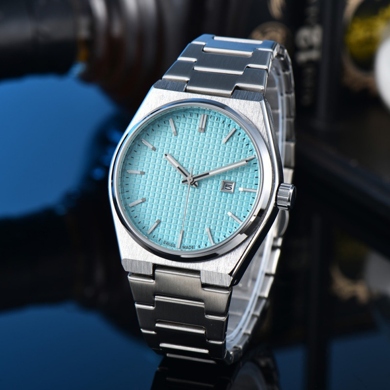in stock Wholesale Tianjia Quartz Watch Three-pin Calendar Steel Belt Waterproof Luminous Business Couple's Watch QC-foto från 1688 på Qualit.ly