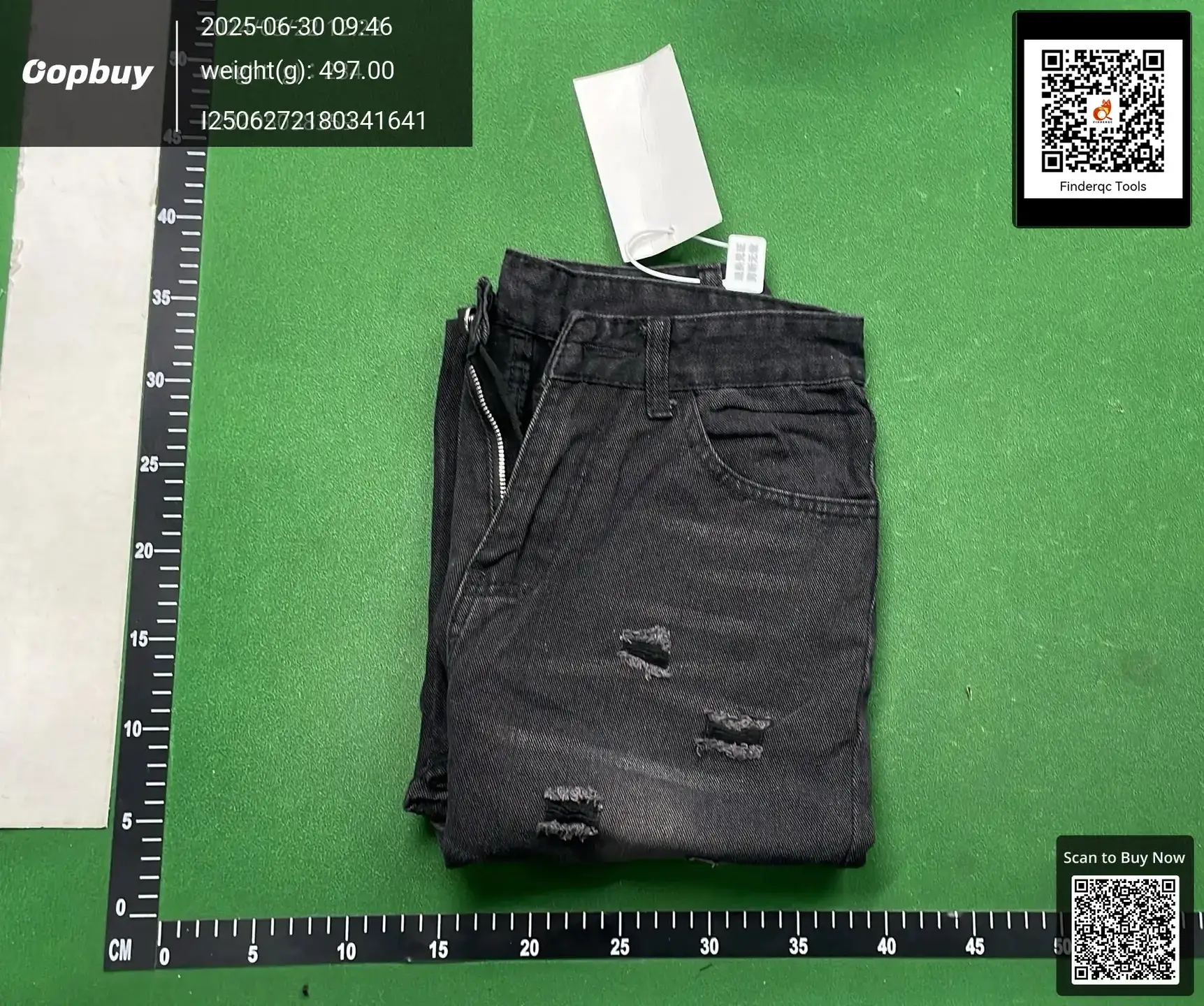 American Style Jeans Men's Summer Thin American Style High Street Vibe Washed Hole Trendy Brand Loose Straight Casual Pants
