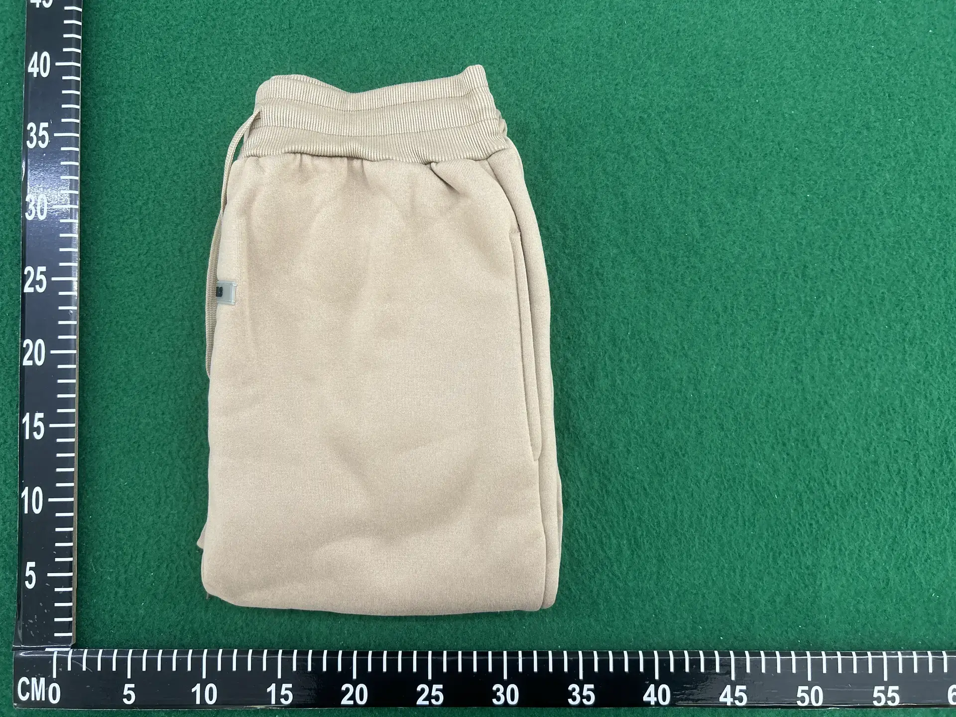 FEAR OF GOD double-line ESSENTIALS fashion brand autumn and winter fleece-lined trousers high street letter logo hot stamping FOG