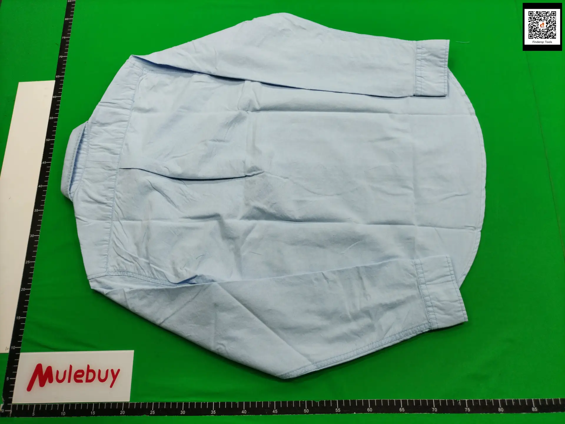 Mulebuy Light Blue Long Sleeve Shirt