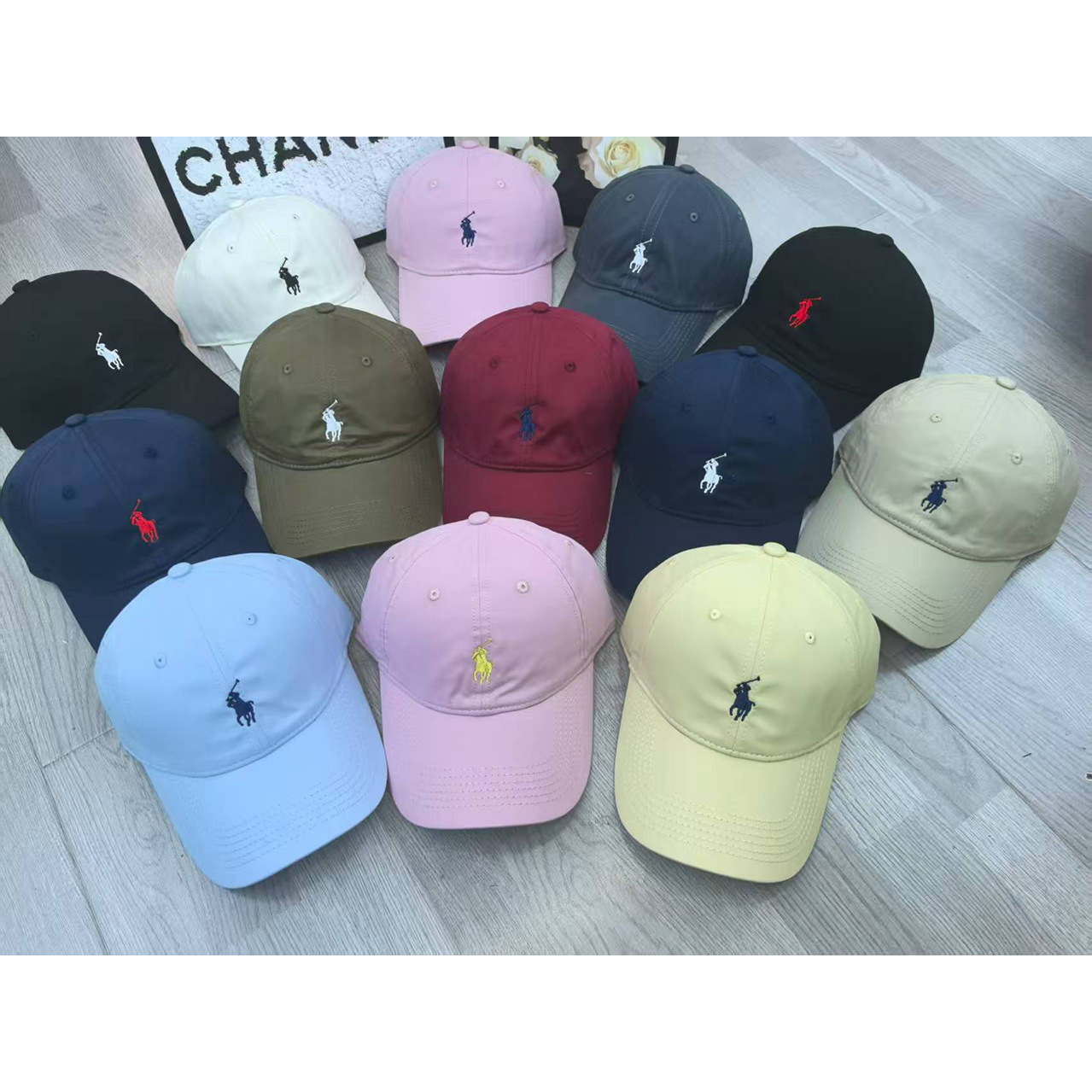 Soft Top Polo Embroidered Baseball Cap Unisex Versatile Rose Couple Sunshade Cap