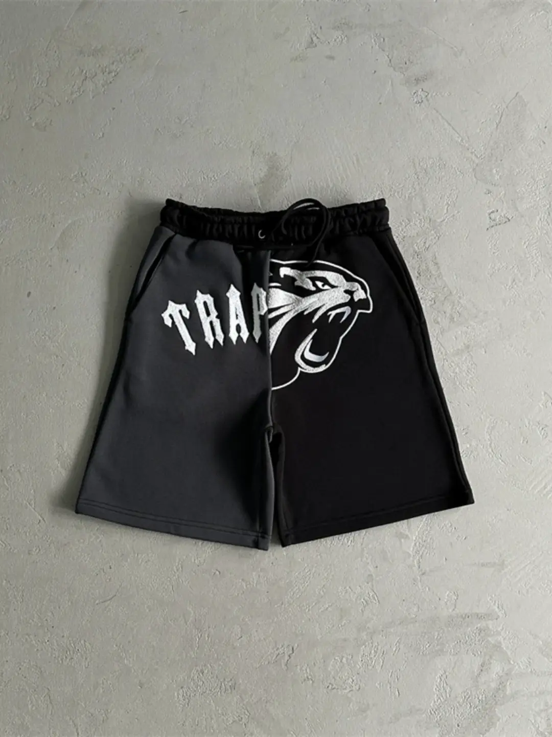 Trapstar Arch Shooters Shorts Set Patchwork Tiger Head shorts T-Shirt Suit Street hip hop