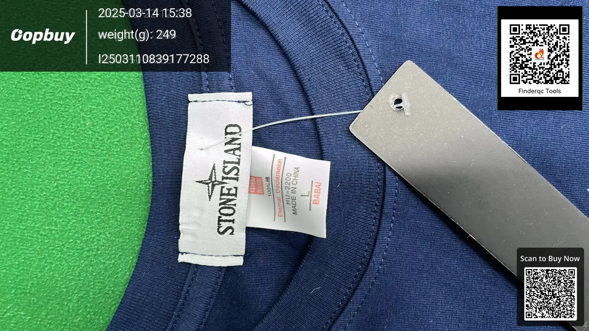 Stone Island T-shirt Navy