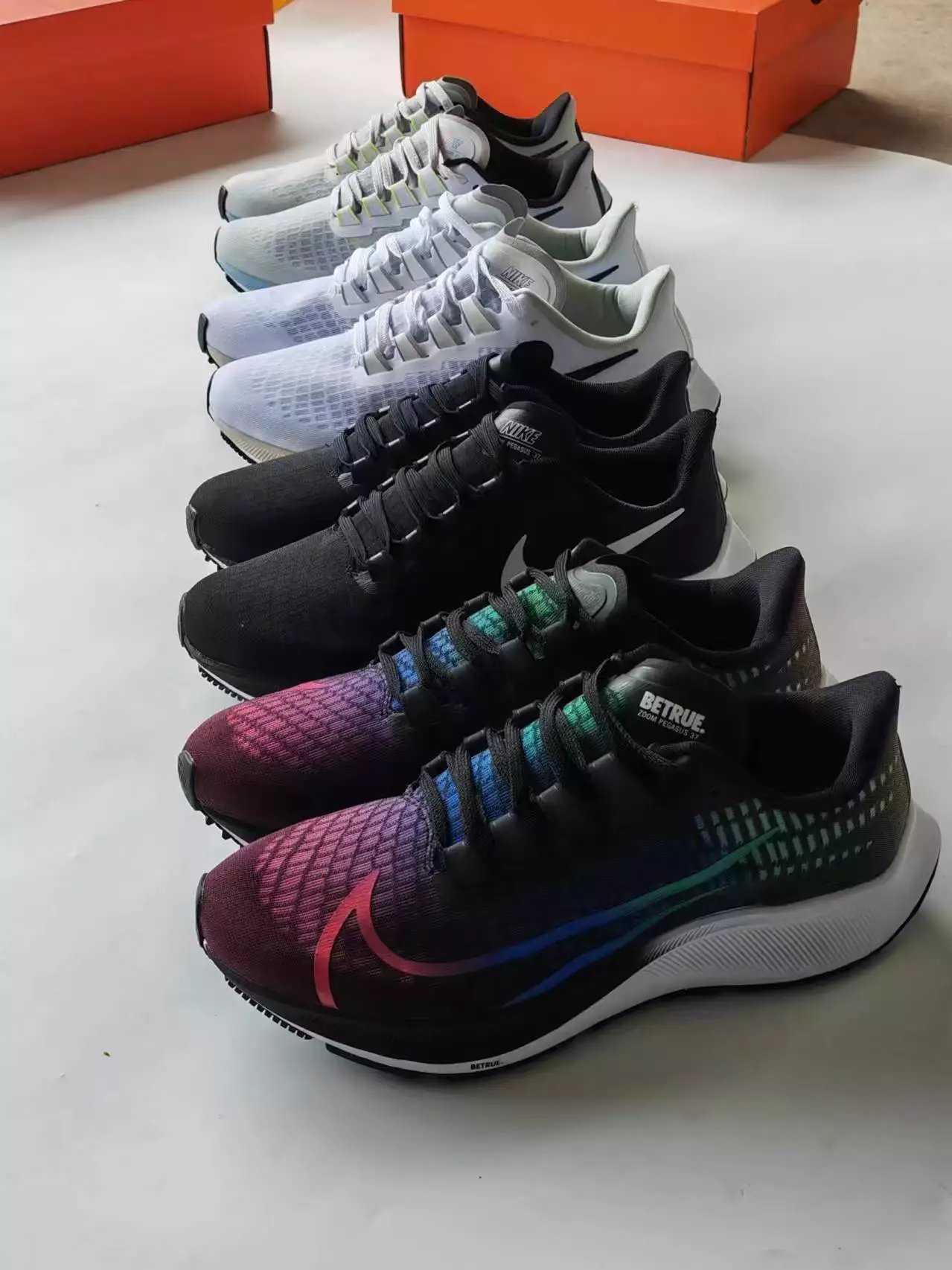 公司级 Zoom Pegasus 37 登月37代 透气缓震疾速跑鞋