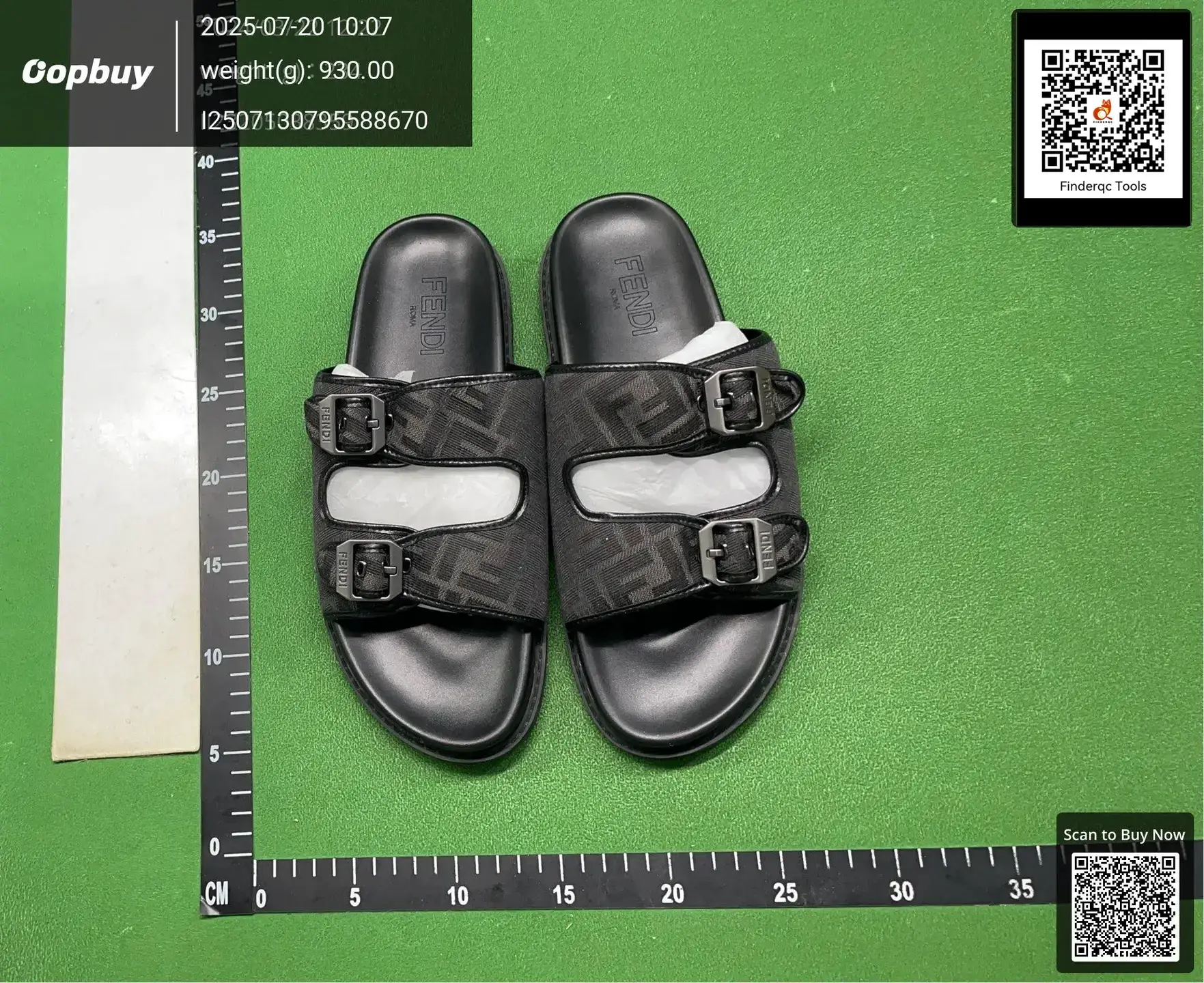 2024 Upgraded Spring and Summer New Men's Cowhide Soft Slippers Classic F Letter Men's Flat Casual Sandals
