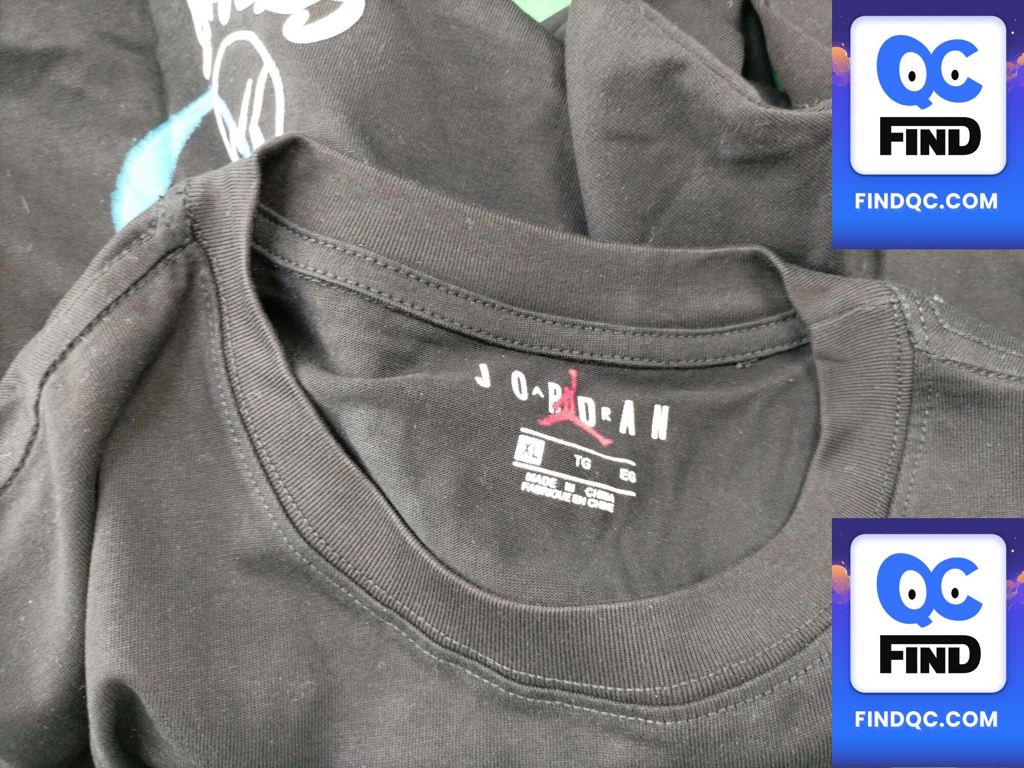 Jordan Fragment Travis Scott T-Shirt Black QC