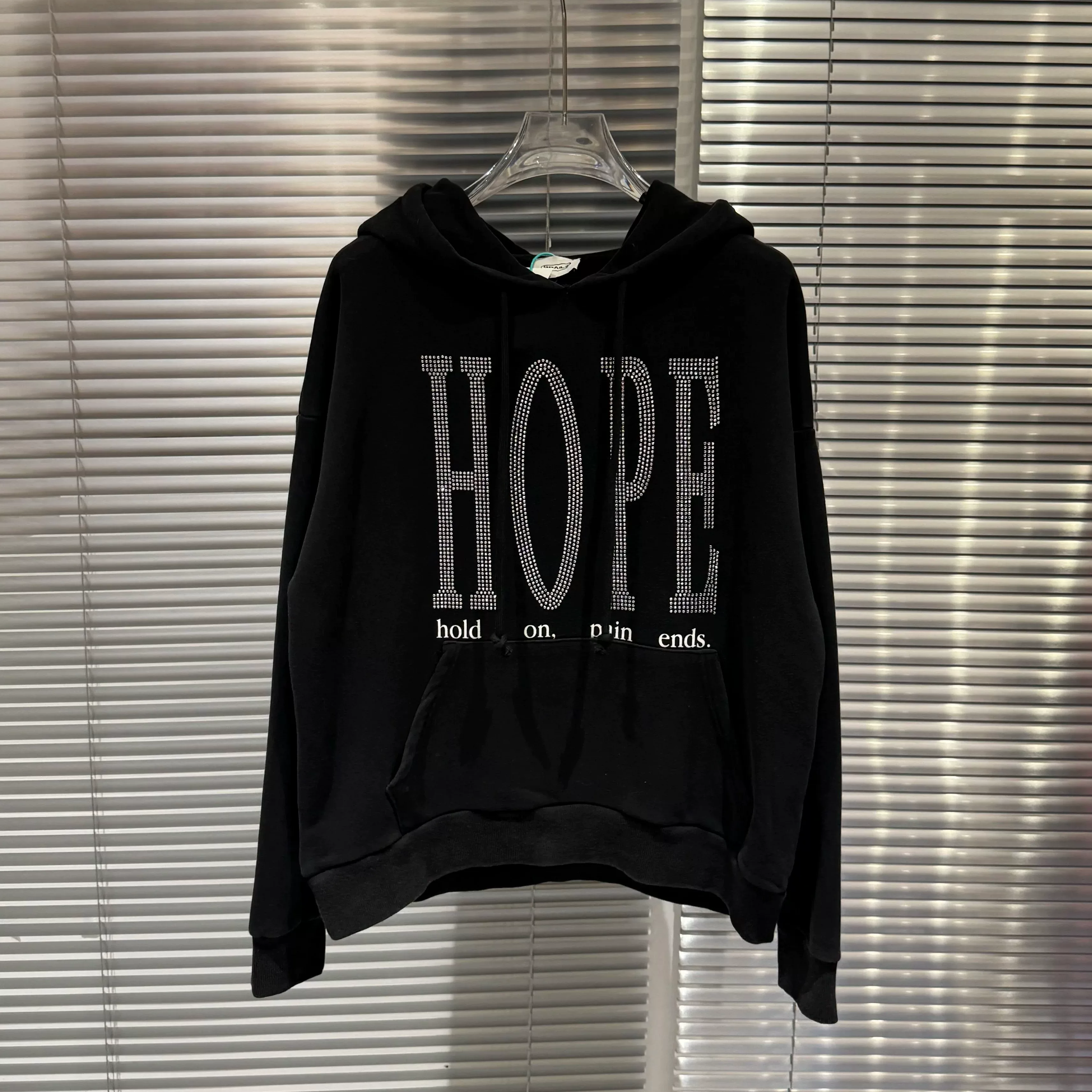 Grailz hoodie for autumn and winter hot stamping, loose and versatile, 2025 new trendy brand design, loose plus size top, hooded
