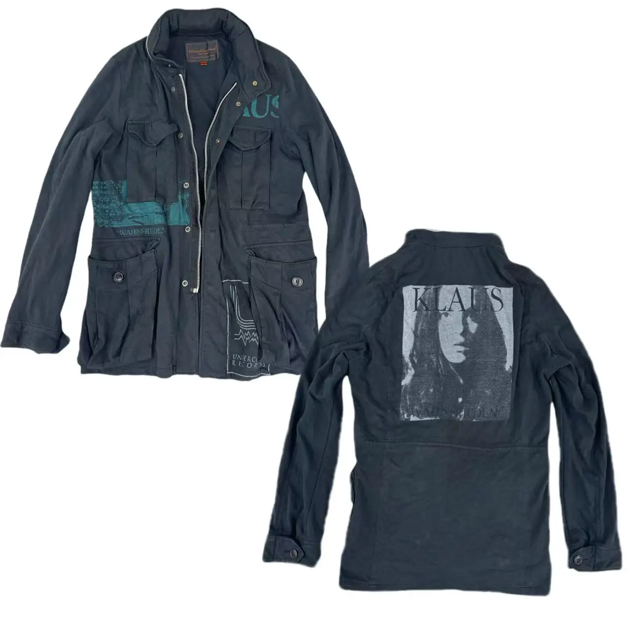 [Same-Day Shipping] Undercover 06Ss t Period M65 Military jacket Hidden Cap Zipper jacket Outwear Uc