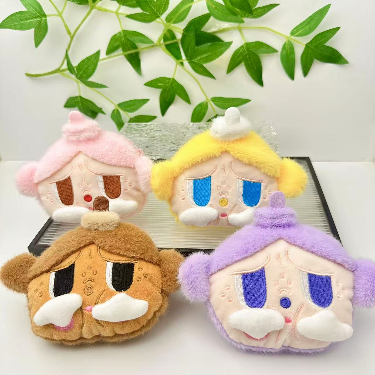Trendy Cute Crying Baby Coin Purse Pendant Plush Toy Doll Foreign Trade Coin Purse Bag Charm Keychain Accessory
