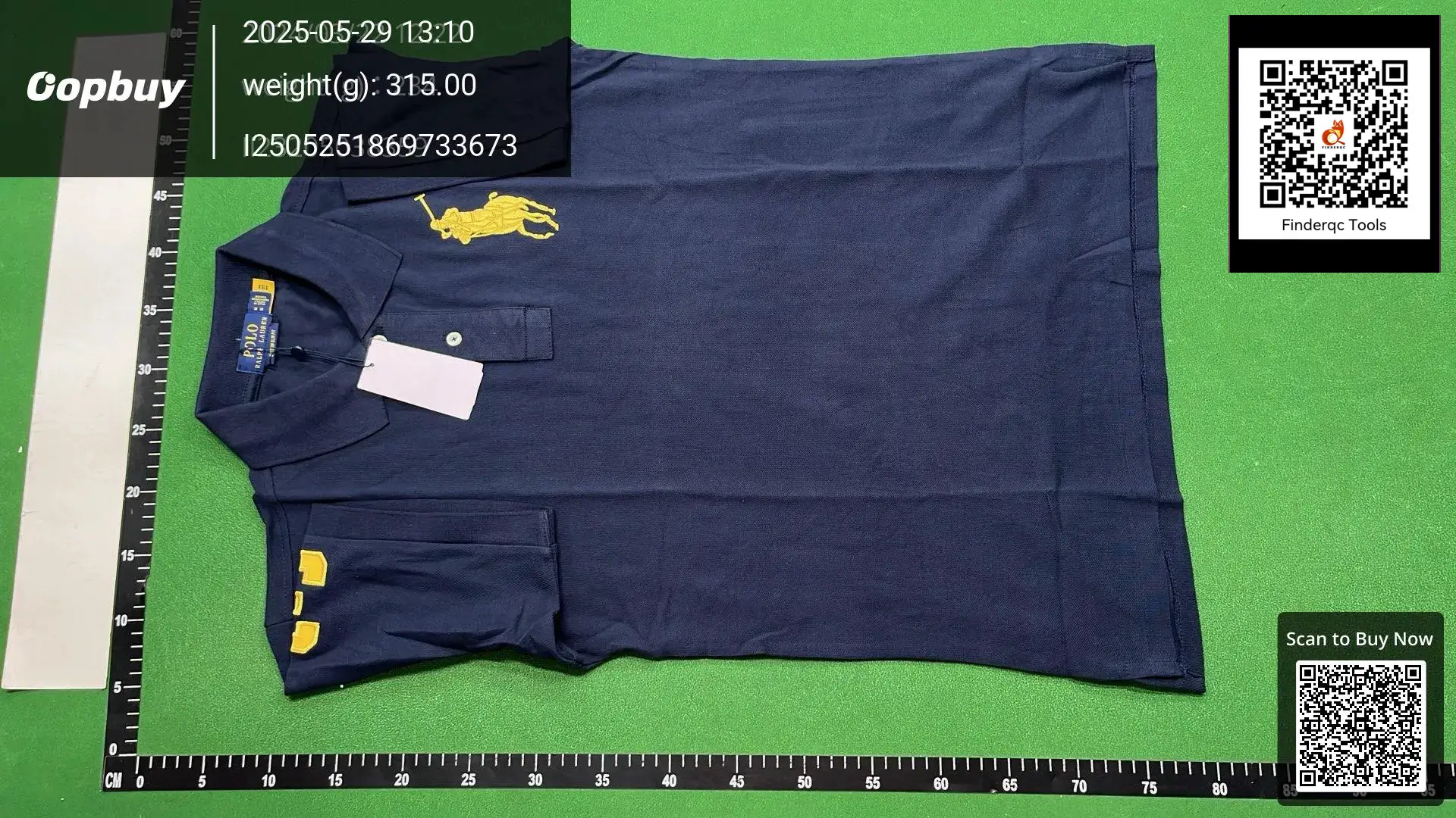 Polo Ralph Lauren Navy Polo Shirt